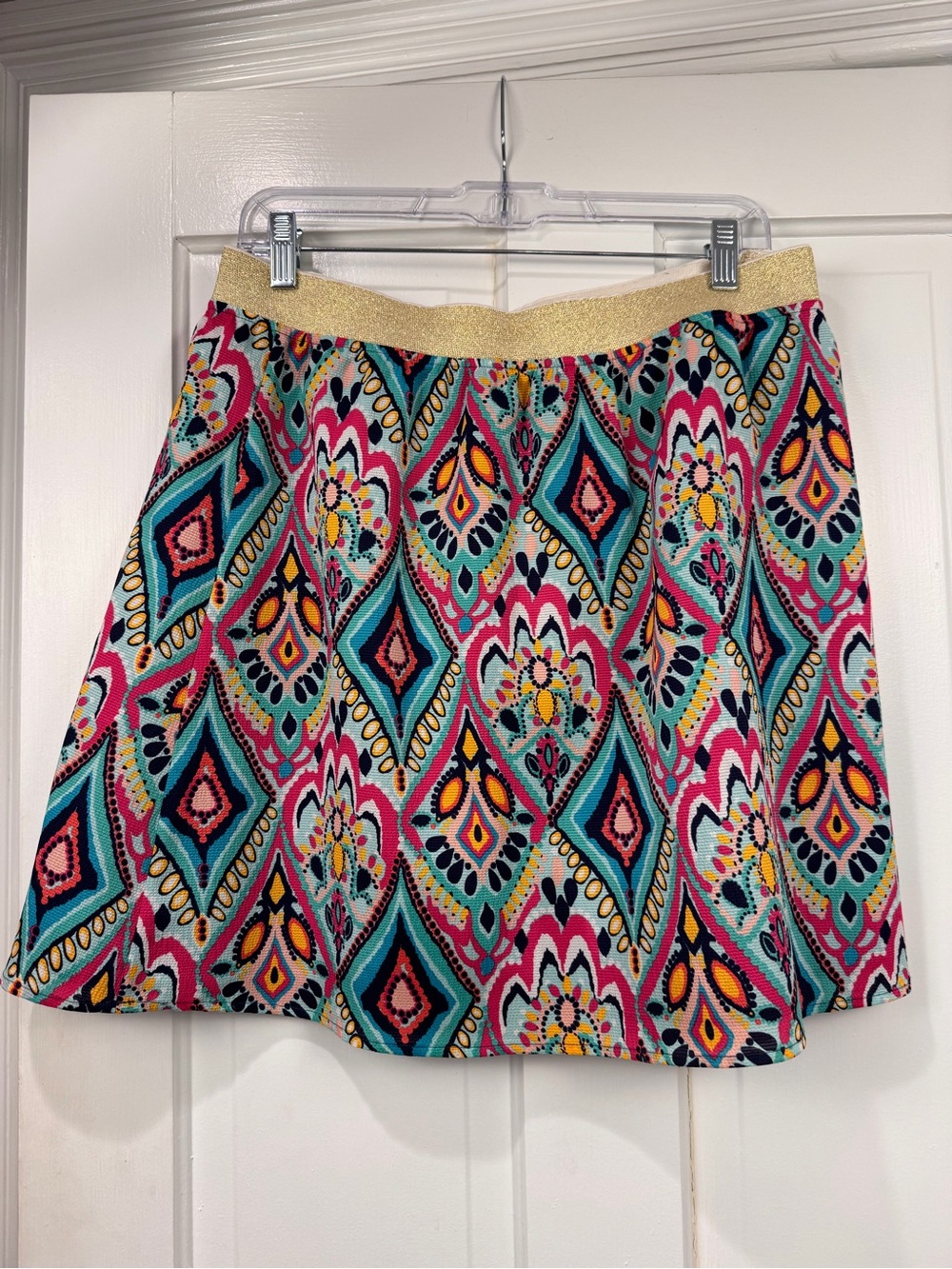 Vintage Lilly Pulitzer Vibrant Multicolor Patterned Women’s Skirt